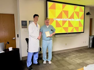 Brian Cain MD Thoracic Surgery Resident Teaching Award 23-24