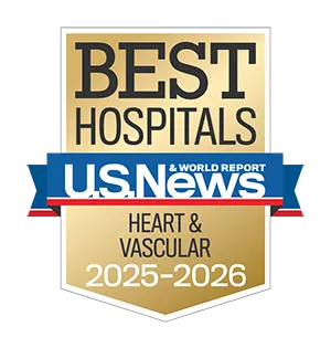US News Badge Heart 2025-2026
